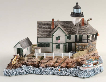 Collectors Society Lighthouse Old Cuckoids, Me - Boxed