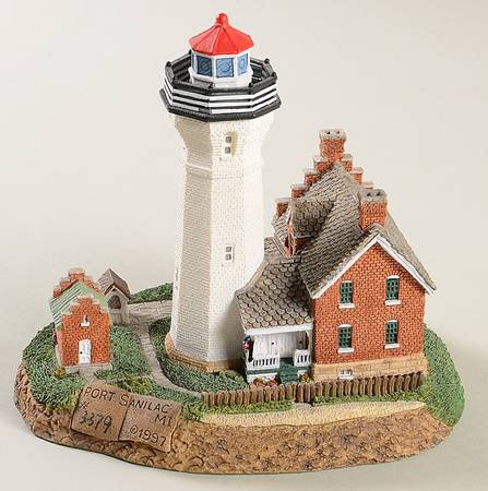 Collectors Society Lighthouse Port Sanilac, Michigan - Boxed