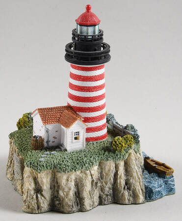 Great Lighthouses of the World West Quoddy Head, Me - No Box