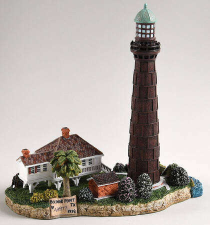 Great Lighthouses of the World Bolivar Point, Tx - No Box
