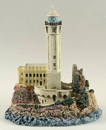 Great Lighthouses of the World Alcatraz, California - With Box