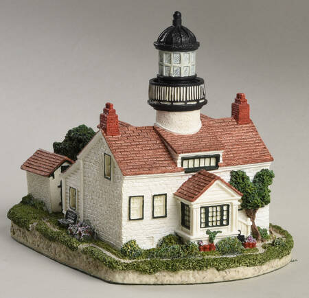 Lady Lightkeepers Point Pinos, Ca - Boxed