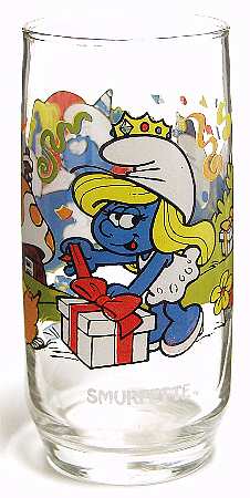 Smurfs Glass Series #2 by Hardee's