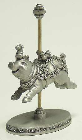 After Hours On The Carousel Pig - Boxed