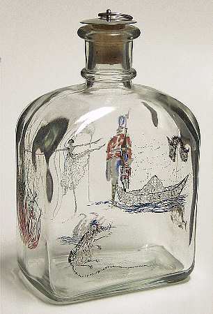 Hans Christian Anderson Decanter The Staunch Tin Soldier - No Box