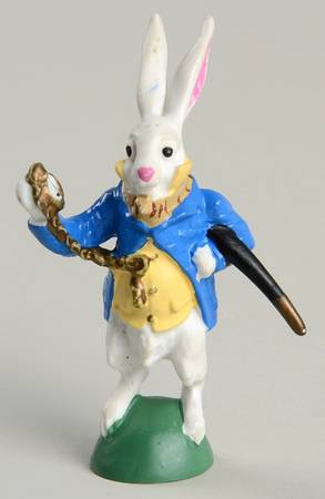 Alice in Wonderland The White Rabbit - With Box