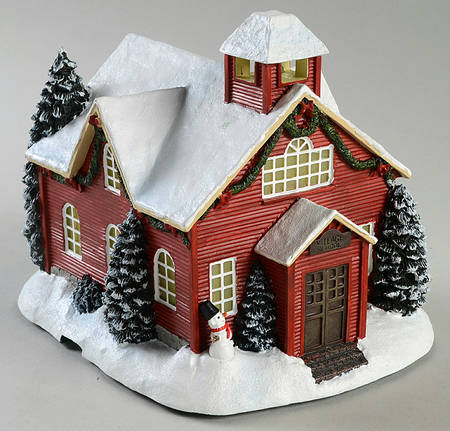Thomas Kinkades Village Christmas Village School - No Box