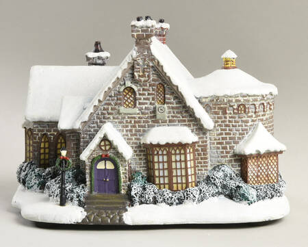 Thomas Kinkades Village Christmas Christmas Manor - No Box