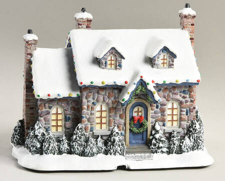 Thomas Kinkades Village Christmas Village Books - No Box