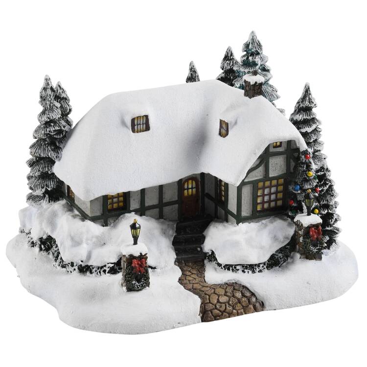 Thomas Kinkades Village Christmas Christmas Cottage - No Box