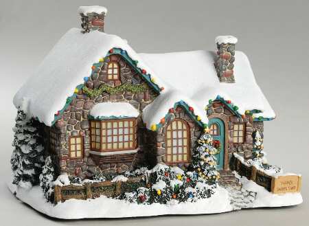 Thomas Kinkades Village Christmas Village Sweetshop - No Box