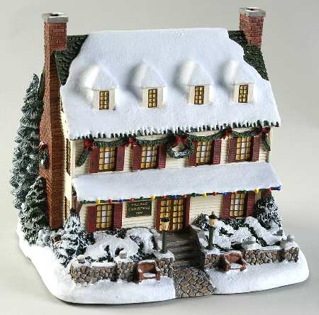 Thomas Kinkades Village Christmas Village Christmas Inn - No Box
