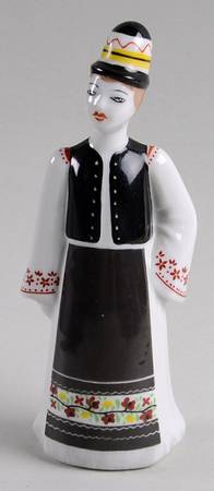 Hollohaza Figurines Boy In Black - No Box