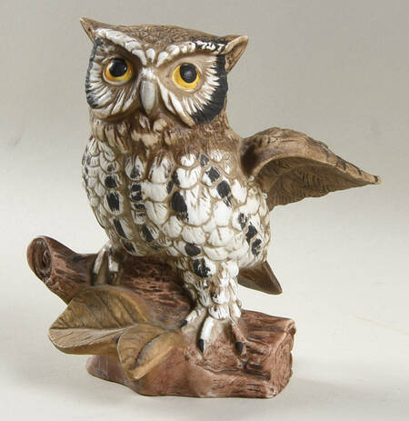 Homco Figurines Owl - No Box