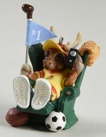 2004 Hallmark Christmas Ornaments Go Teams - Boxed