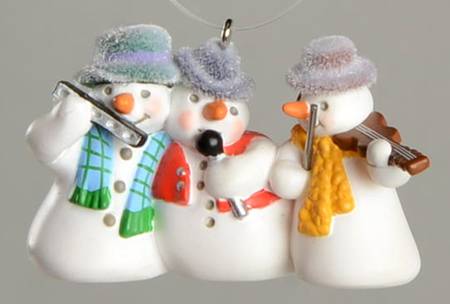 2004 Hallmark Christmas Ornaments Let It Snow, Man! - No Box