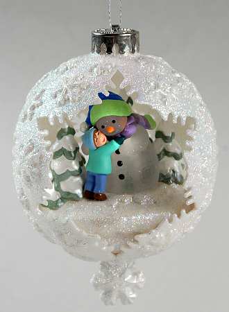 2005 Hallmark Christmas Ornaments Snow Day-Magic/Lighted - No Box