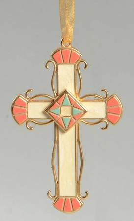 2005 Hallmark Christmas Ornaments Mosaic Of Faith - Boxed