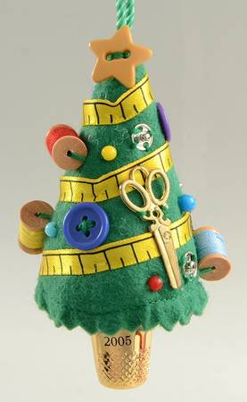 2005 Hallmark Christmas Ornaments Trim A Tiny Tree - No Box