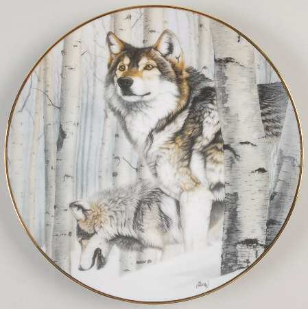 Year of the Wolf by Hamilton Collection