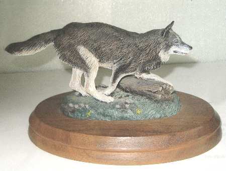 Great Animals of the American Wilderness Timber Wolf - No Box