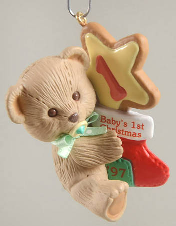 Child's Age Collection 1997-Babys 1st Christmas-Bear - No Box