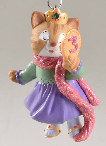 Child's Age Collection 2004-Childs 3rd Christmas-Girl - No Box