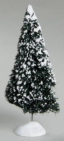 Christmas Village Accessories Christmas Evergreen-Tree - No Box 3h