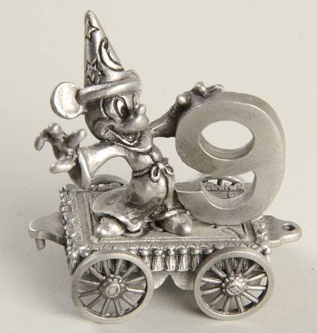 Disney Birthday Express Train-Unpainted Number 9-Wizard Mickey - No Box