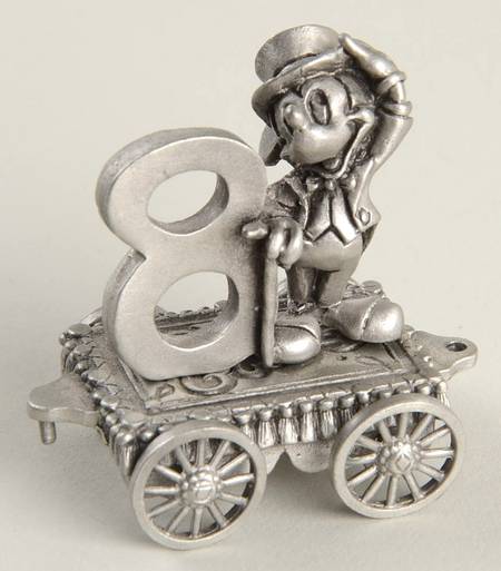 Disney Birthday Express Train-Unpainted Number 8-Gala Premiere Mickey - No Box