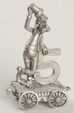 Disney Birthday Express Train-Unpainted Number 5-Goofy - No Box