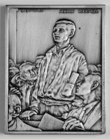 Four Freedoms Commemorative Ingots Freedom Of Speech - No Box