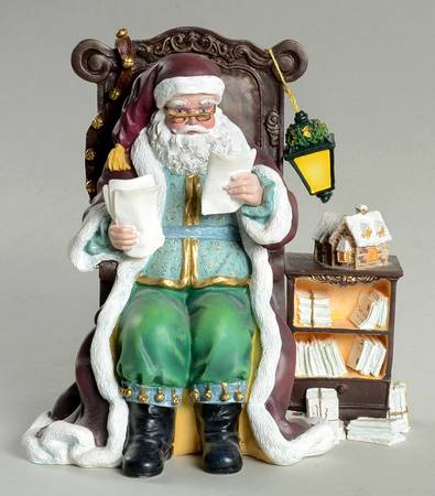 Saint Nicholas Collection St Nicholas Reads His Mail - Boxed