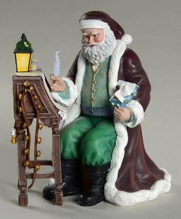 Saint Nicholas Collection St Nicholas Checks His List - No Box