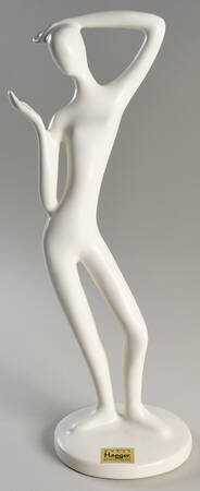 Haeger Figurine Nude -White - No Box