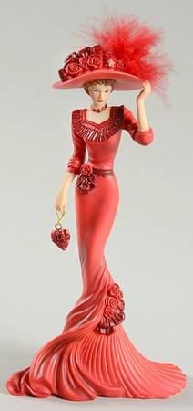 Passion for Red-Thomas Kinkade Red At Heart - No Box
