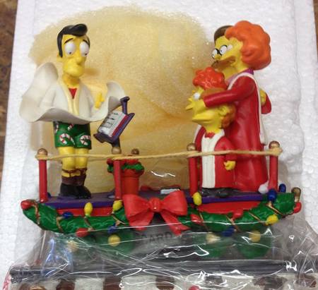 Simpsons Christmas Express Collection by Hamilton Collection