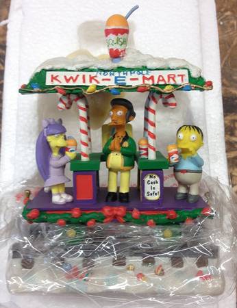 Simpsons Christmas Express Collection Have A Squishee Christmas - No Box