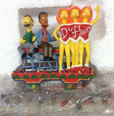 Simpsons Christmas Express Collection Duffin Thru Winter Wonderland - No Box