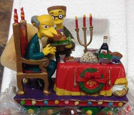 Simpsons Christmas Express Collection A Feast For One - No Box