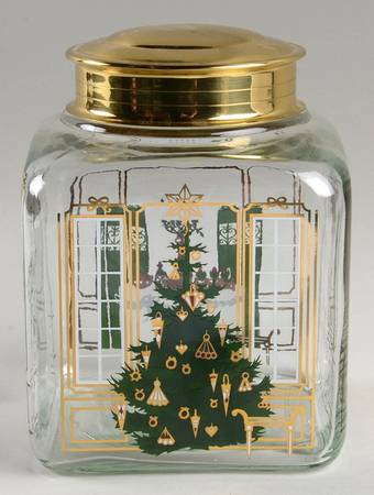 Christmas Biscuit-Cookie Jar by Holmegaard