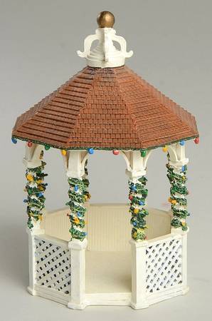Christmas Village Accessories Gazebo - Boxed
