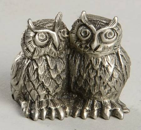 Noah's Ark Owl Pair - No Box