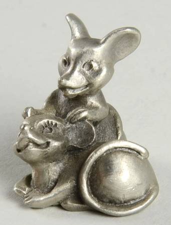 Noah's Ark Mice Pair - No Box