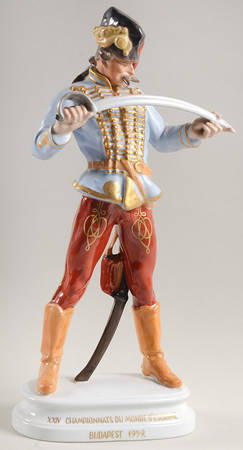 Traditional Hungarian People Hadik Hussar- World Fencing Championship - No Box