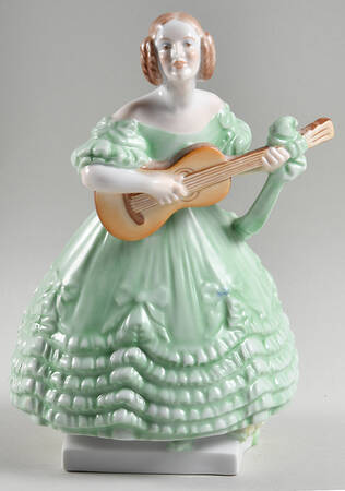 Traditional Hungarian People Mrs Dery - Small Green Dress - No Box