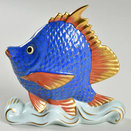 Fish Tropical Fish-Cobalt Blue - No Box