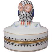 Boxes Owl Box-Black W/Red  - No Box