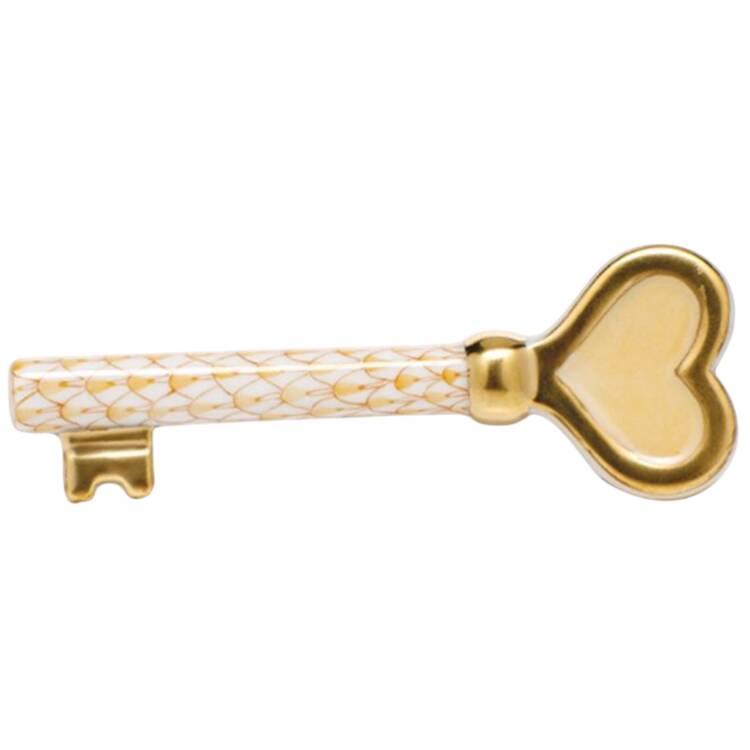 Manmade Objects Key To My Heart-Butterscotch - No Box