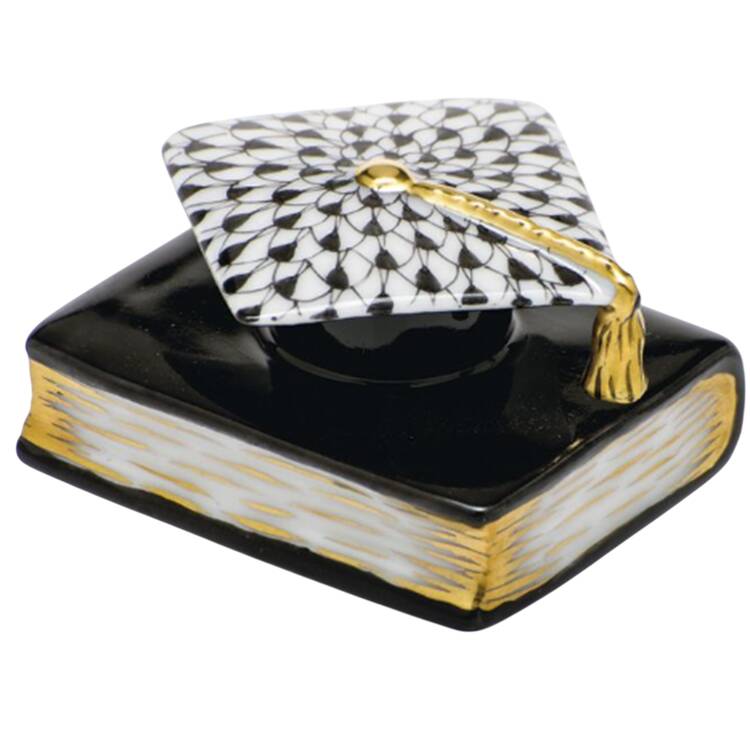 Manmade Objects Graduation Cap-Black - No Box